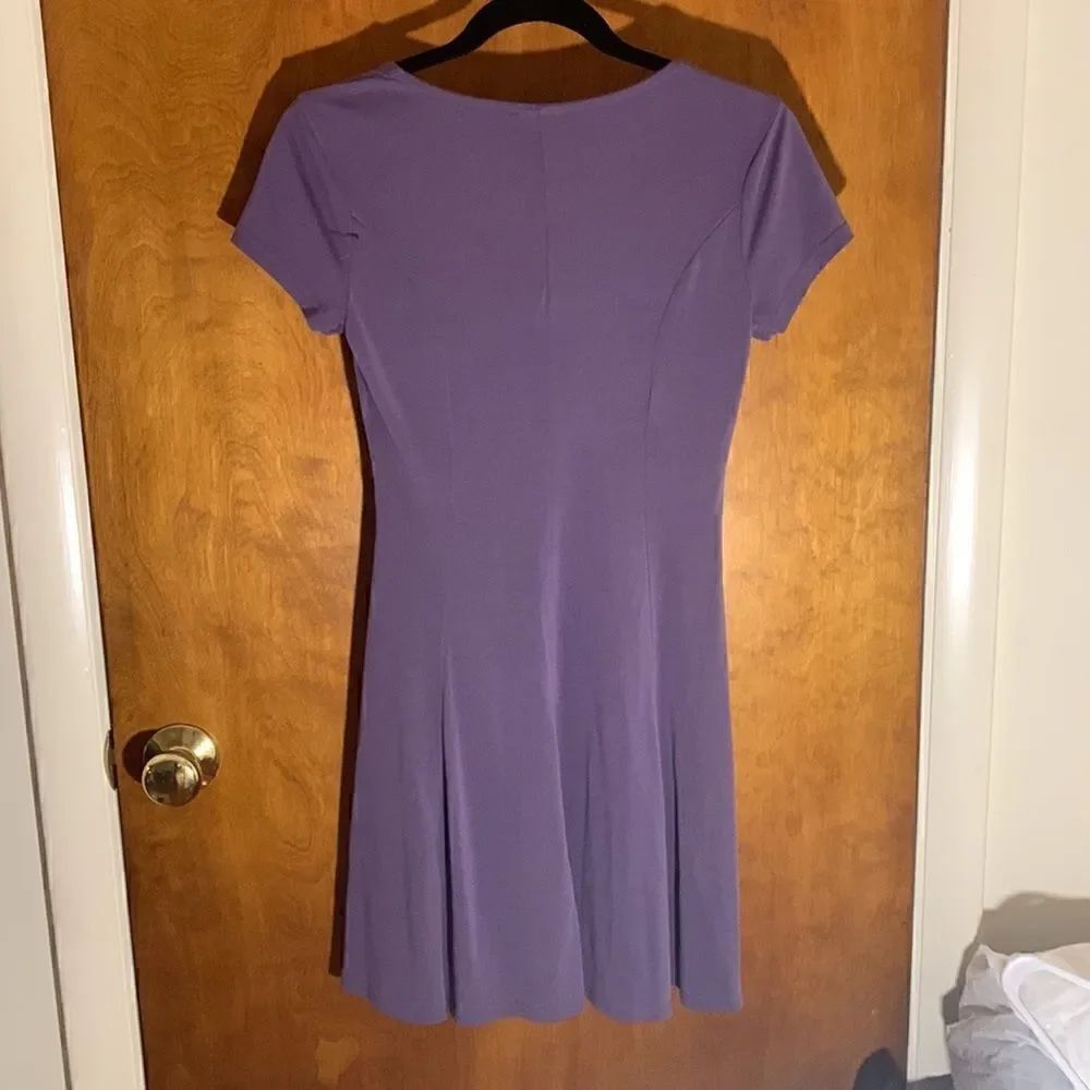 EUC Alya (Francesca’s) purple fit and flare dress!! Size XS - Picture 3 of 3